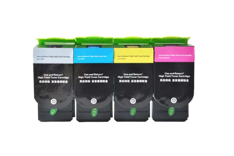 High Yield Compatible Xerox 006R04644 006R04645 006R04646 006R04647 Toner Cartridge Set for VersaLink C620 C625 - compatible printer consumable