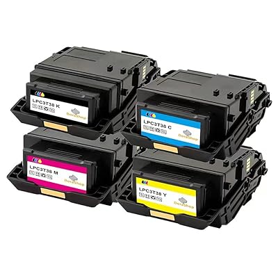 MaiG Compatible with Epson LPC3T38 Toner 4 Colors for LP-S7180 S8180 - compatible printer consumable