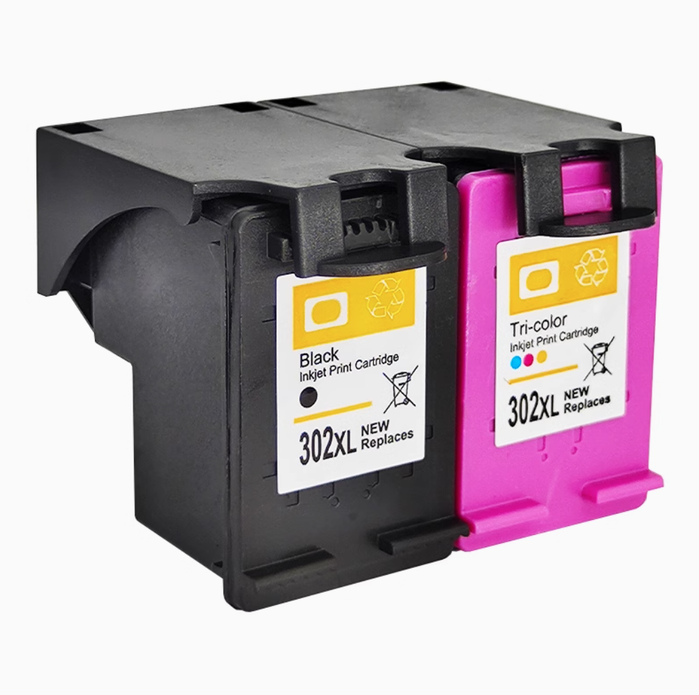 MaiGe Compatible Dye-based for Cartridge 302 XL with 18-Month Warranty for HP F6U67AE and HP Envy 4520 4523 4524 4527 - compatible printer consumable