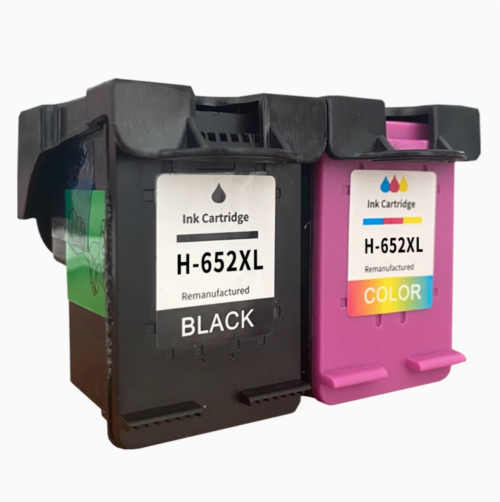 MaiGe Compatible Remanufactured 652XL Dye-based Full for Cartridge for HP Deskjet 1115/1118/3636 with 18-Month Warranty - compatible printer consumable