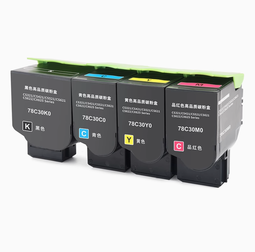 MaiGe Compatible High Capacity Color Toner Cartridge for 78C3XK0/78C3XC0/78C3XM0/78C3XY0 Fits CX622ade/CX625 Series - compatible printer consumable