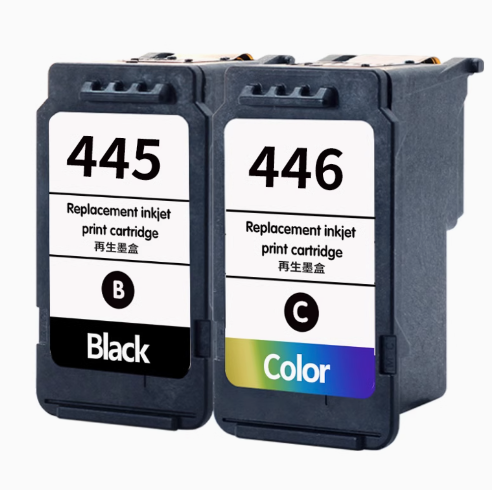 MaiGe Remanufactured for Ink Cartridge for Canon Models for PG-445 CL-446 on MG2440 MG2540 MG2940 IP2840 MX494 - compatible printer consumable