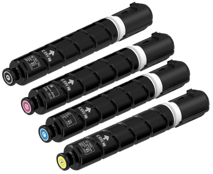 MaiGe Compatible Canon C-EXV 48 CEXV48 Color Toner Cartridge for ImageRUNNER IR C1325i C1335i Copier Black Cyan Magenta Yellow - compatible printer consumable