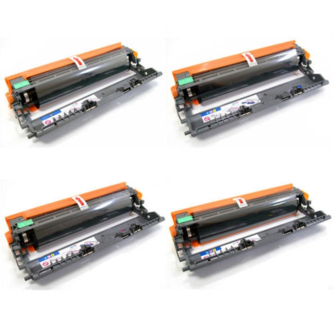 MaiGe Compatible for Brother DR210CMYK DR-210CL Drum Units for Brother HL-3040CN HL-3045CN HL-3070CW HL-3075CW Printers - compatible printer consumable