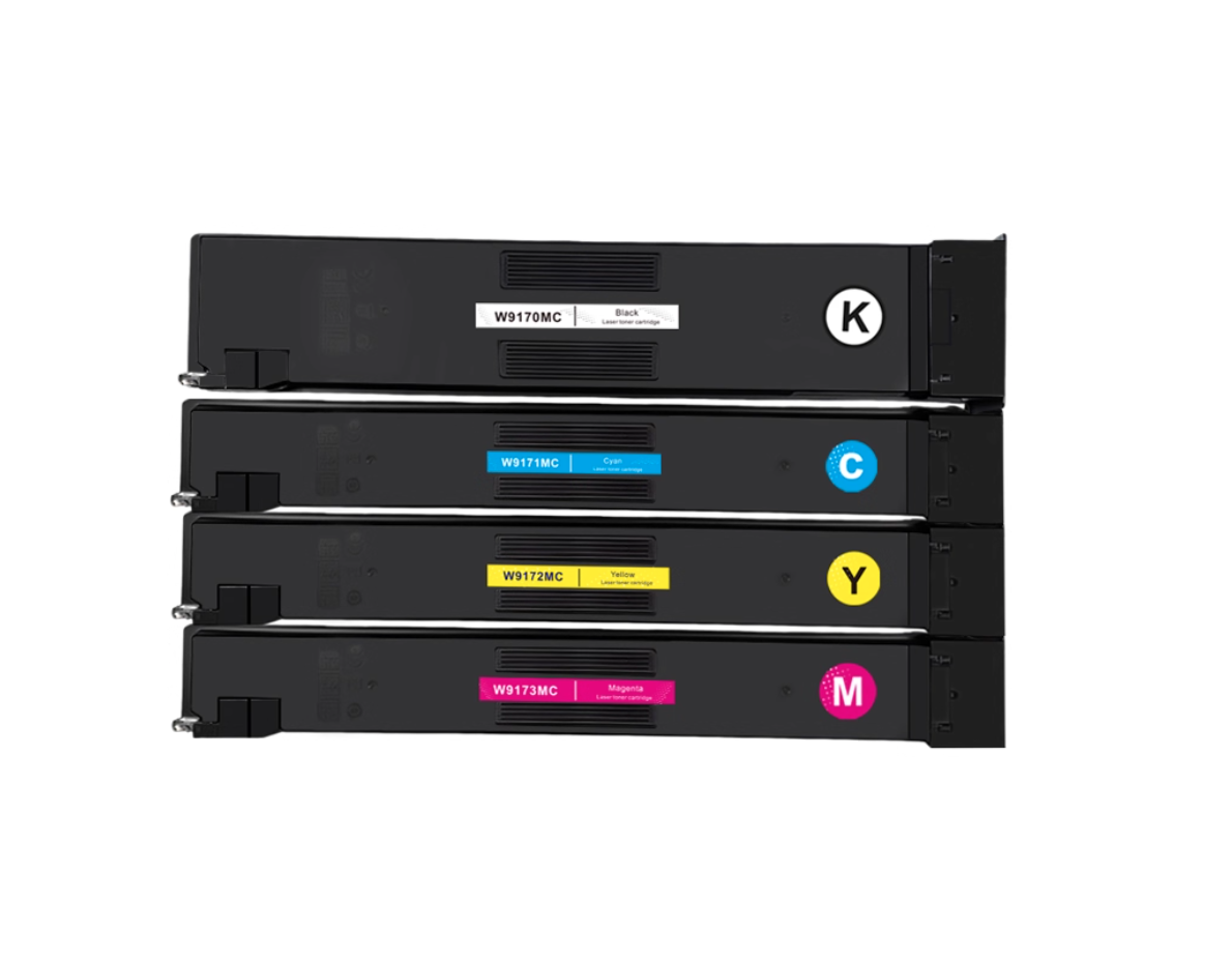 MaiGe Replace Toner Cartridge for HP W9170MC W9171MC W9172MC W9173MC for HP MFP E87740 E87750 E87760 - compatible printer consumable