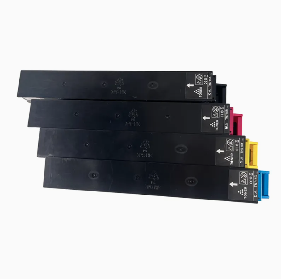 MaiGe Compatible for Konica Minolta BizHub C750i TN715 TN-715 Toner Cartridge Set 18-Month Warranty 40,000 Pages Yield - compatible printer consumable