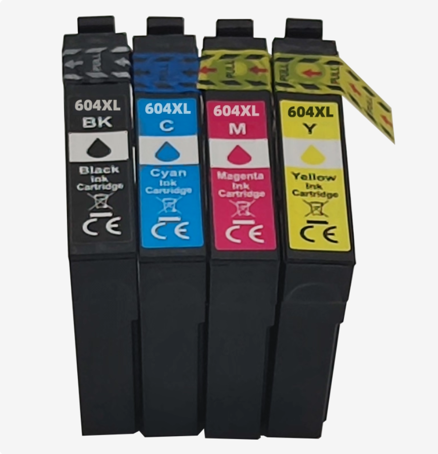 MaiGe Compatible 604XL Full for Cartridges for WF-2910DWF/WF-2930DWF/WF-2935DWF/WF-2950DWF with 12-Month Warranty - compatible printer consumable