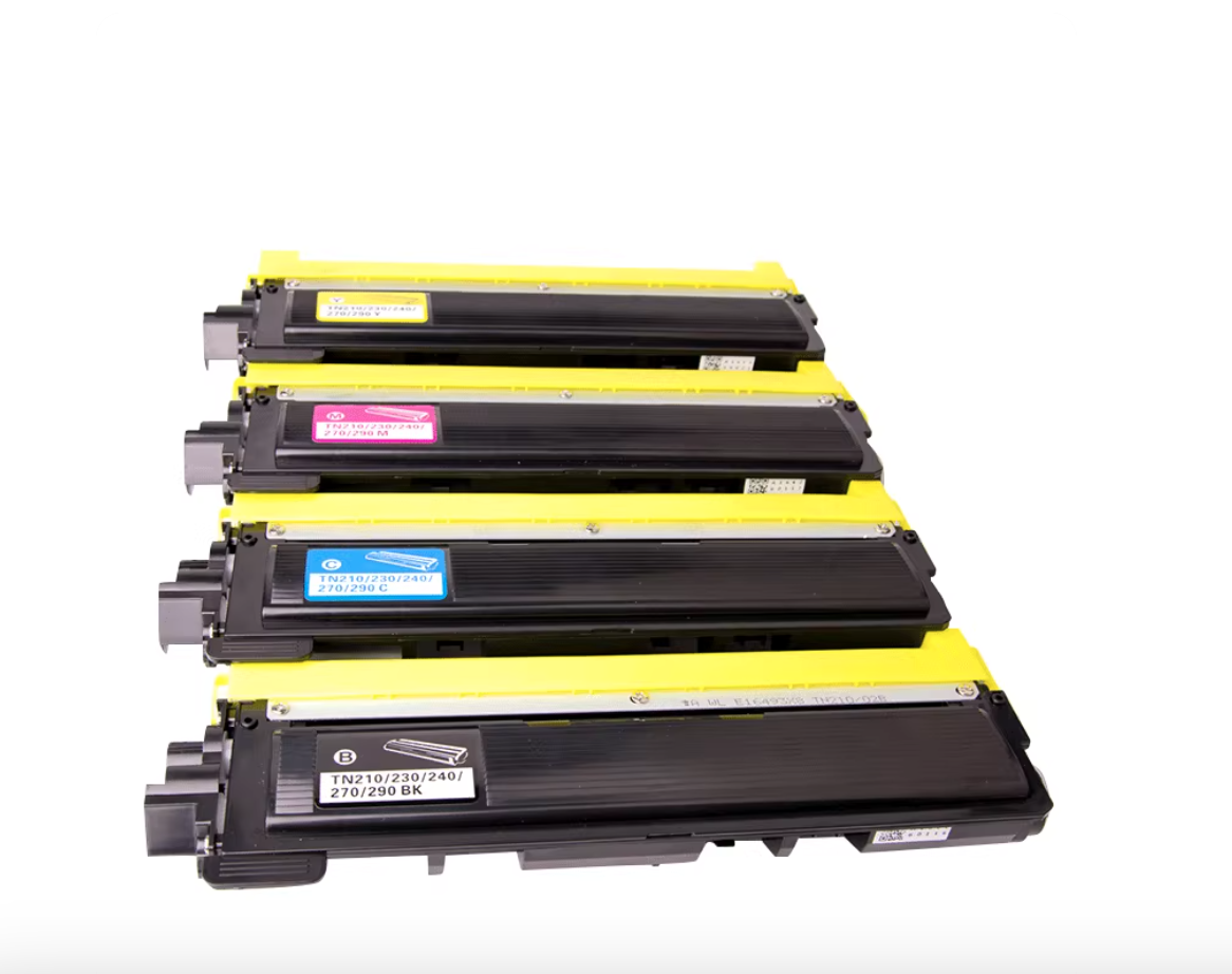 MaiGe Compatible Brother TN210 Toner Cartridges CMYK for Brother MFC9010CN 9125CN 9320-25CW - compatible printer consumable