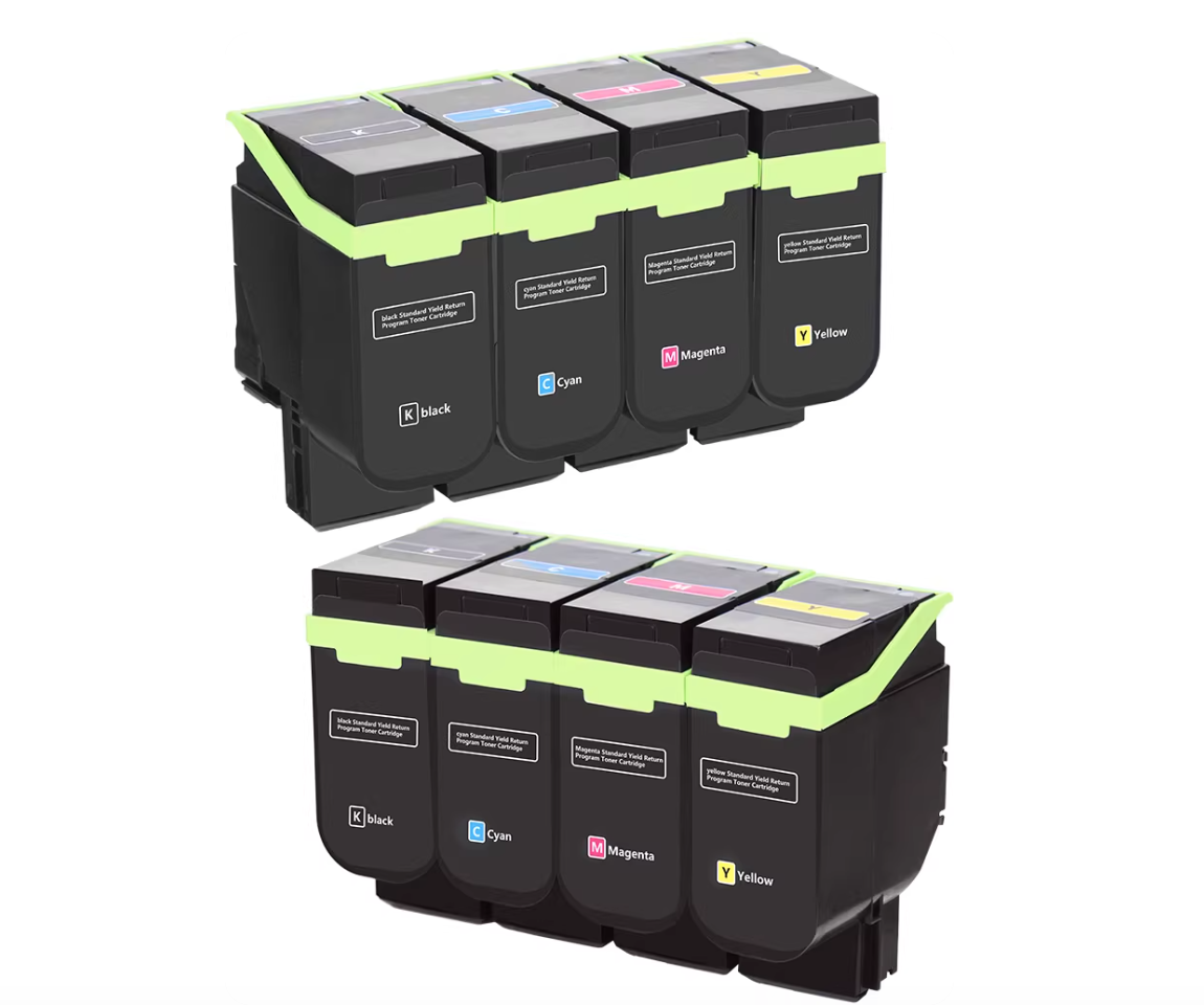 MaiGe 75M10K0 75M10C0 75M10M0 75M10Y0 Toner Cartridge for Lexmark CX532 CX635 CS531 CS632 Printer Cartridges - compatible printer consumable