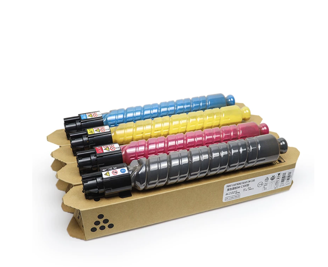 MaiGe Compatible Toner Cartridge for Ricoh 842382 842383 842384 842385 for Use with Ricoh IM C300 IM C300F IM C400F IM C400SRF - compatible printer consumable