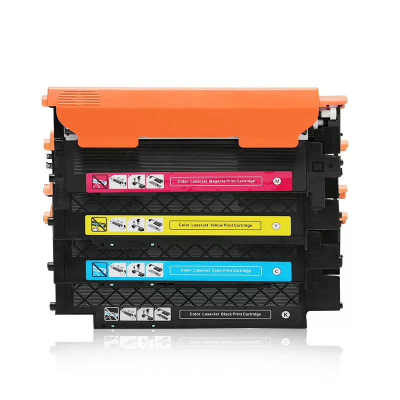 Compatible Toner Cartridge Replacement for Samsung 406S CLT-K406S CLT-C406S CLT-M406S CLT-Y406S - compatible printer consumable