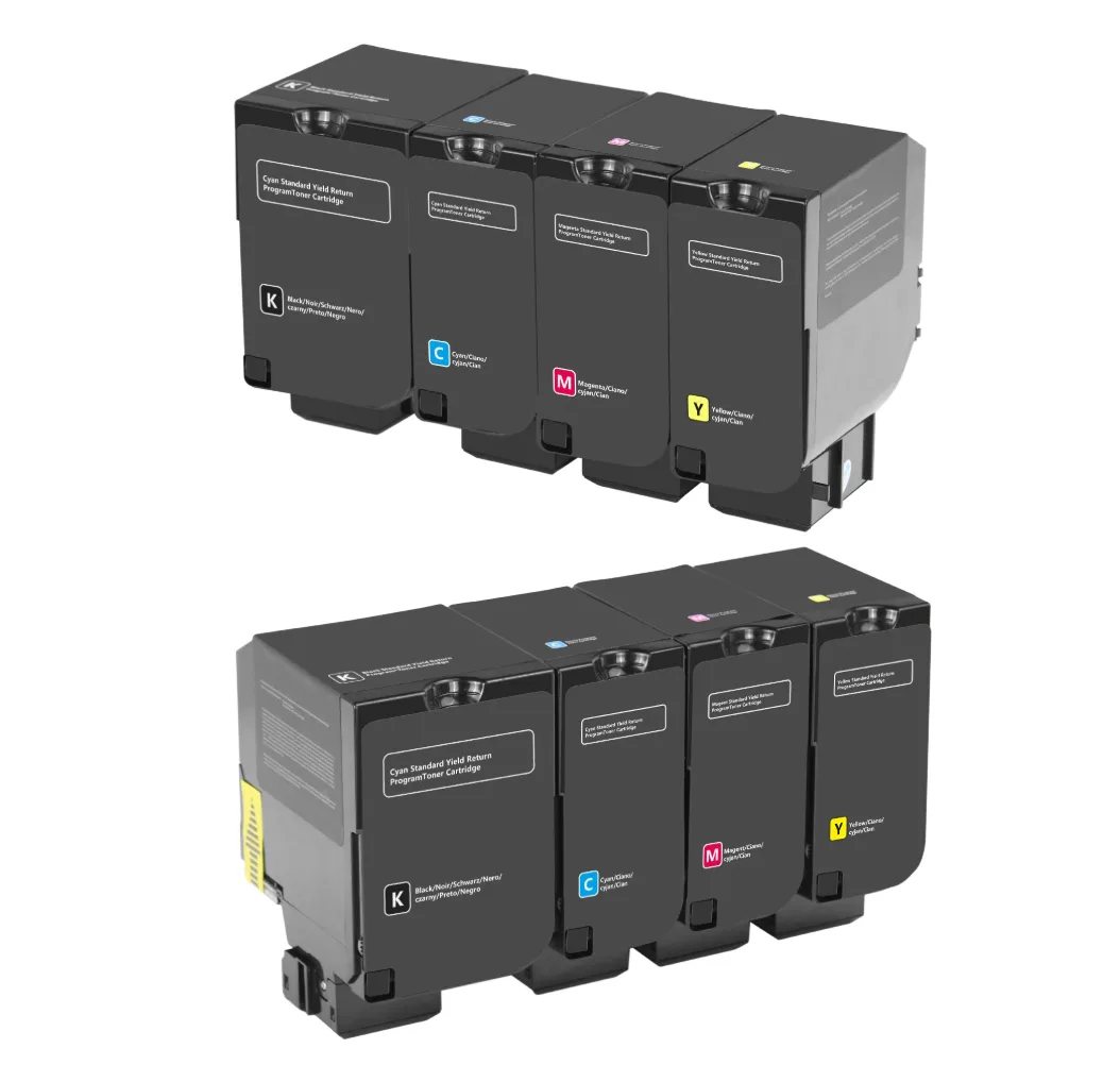 Premium Compatible 81C1XK0 - 81C1XY0 Toner Set for Lexmark CS735 CX735 CX737 - compatible printer consumable